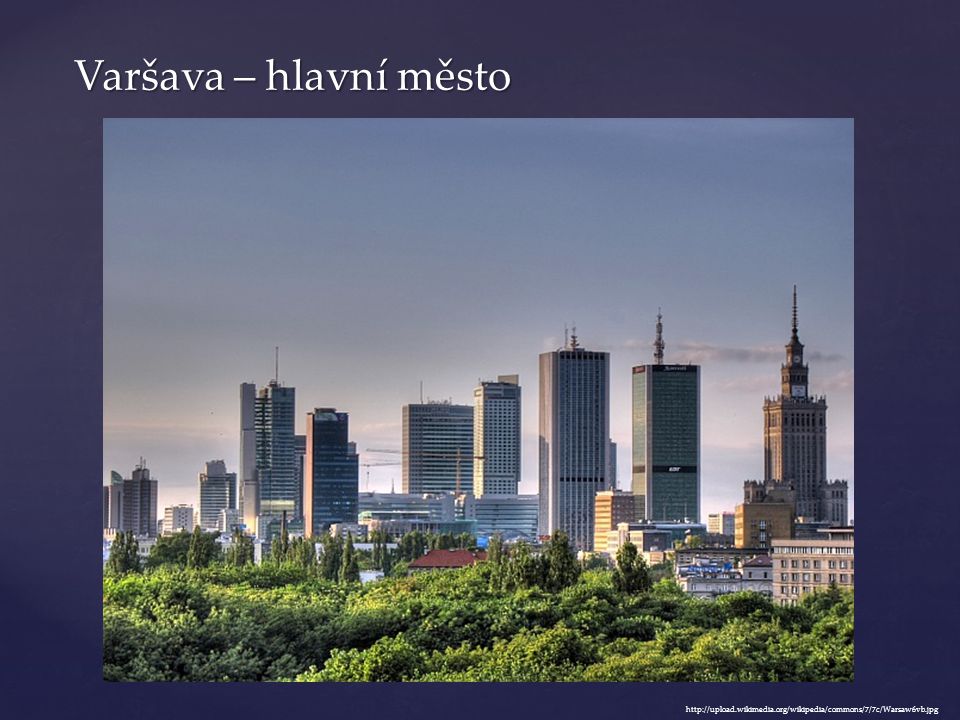 Varšava – hlavní město