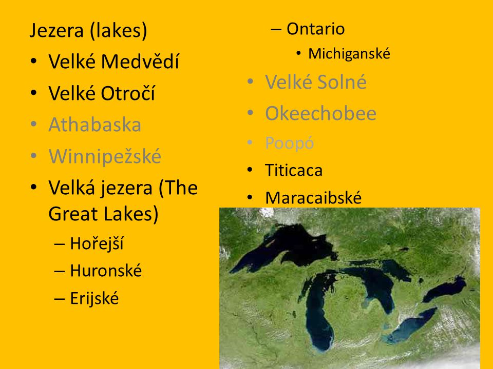 Velká jezera (The Great Lakes)