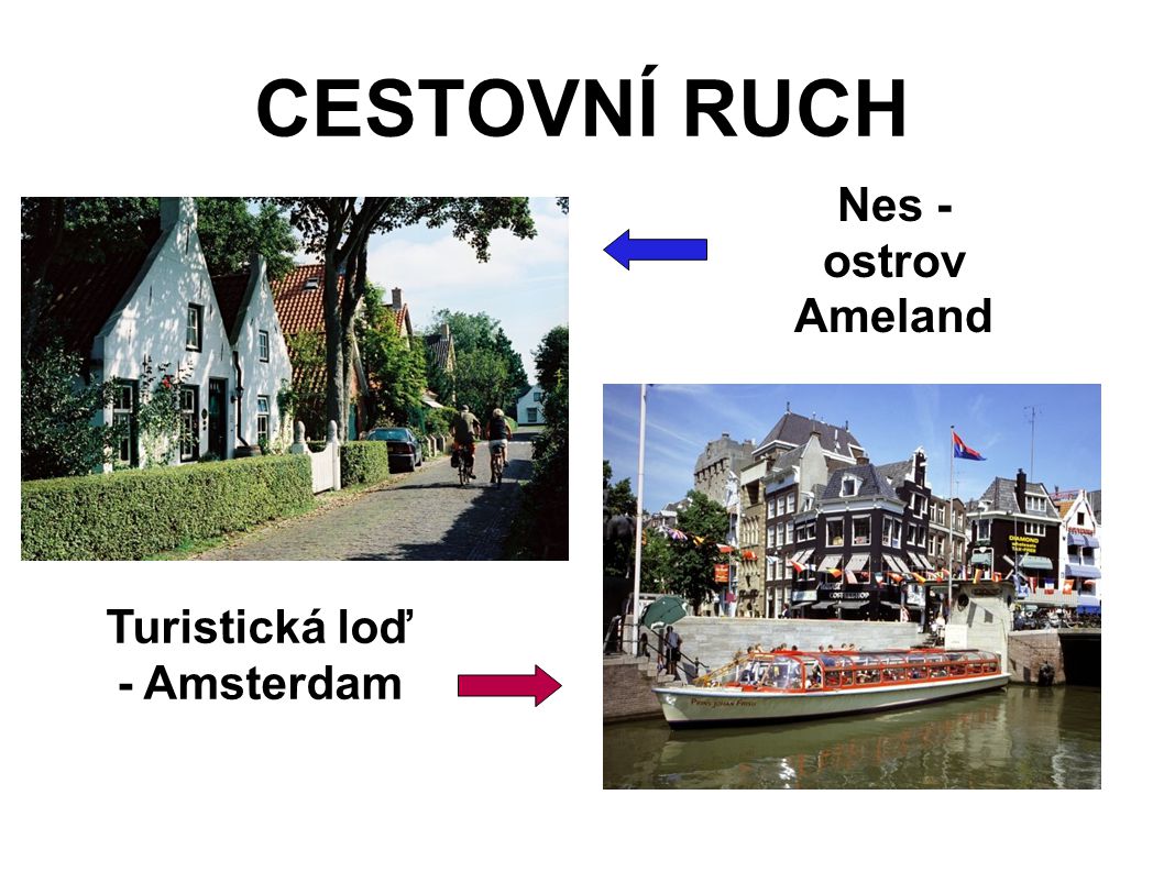 Turistická loď - Amsterdam