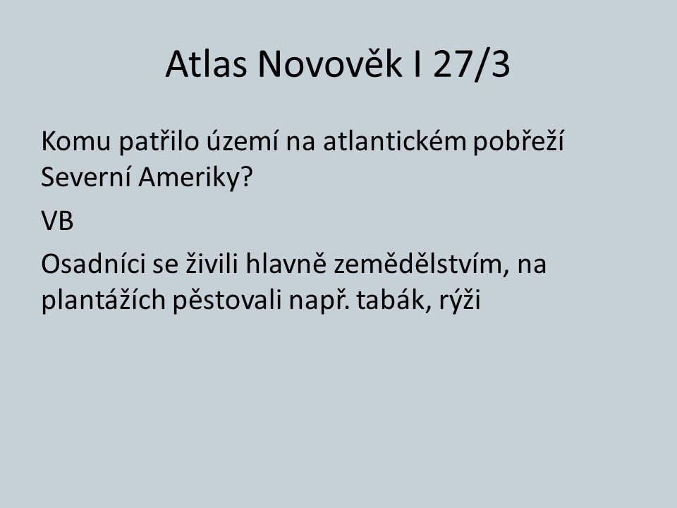 Atlas Novověk I 27/3