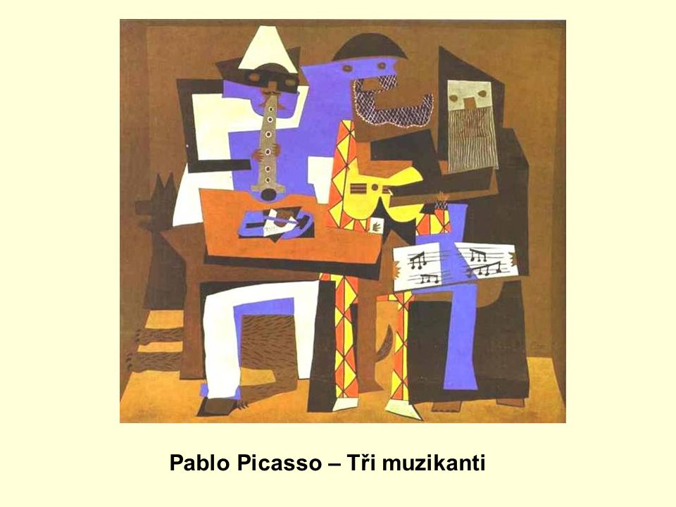 Pablo Picasso – Tři muzikanti