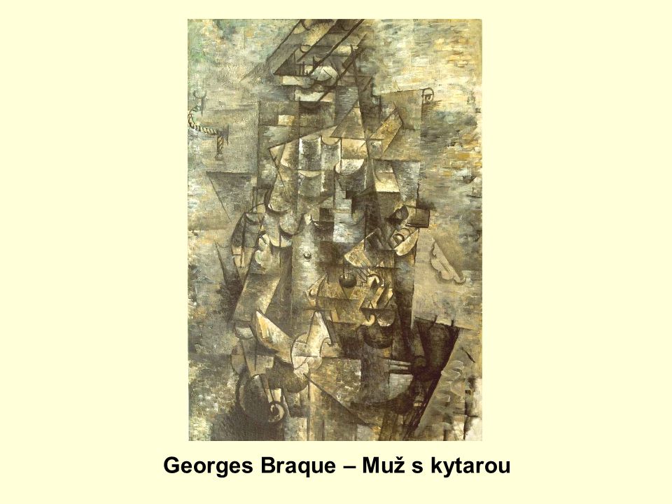 Georges Braque – Muž s kytarou