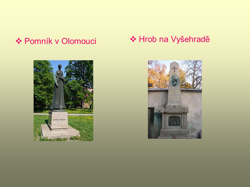 Hrob na Vyšehradě Pomník v Olomouci