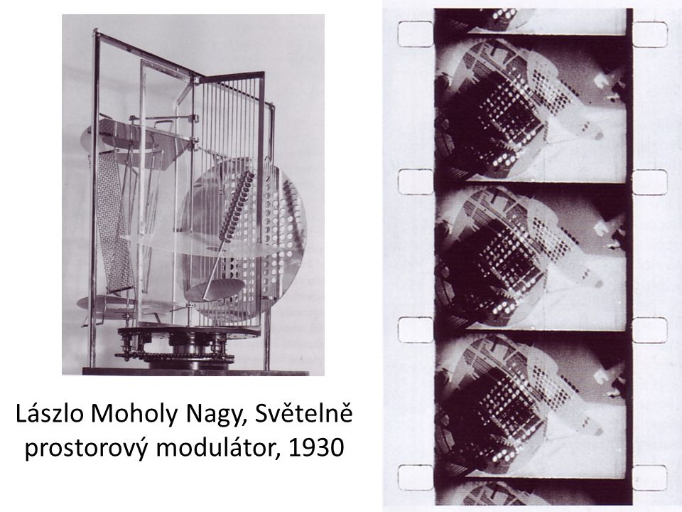 Lászlo Moholy Nagy, Světelně prostorový modulátor, 1930