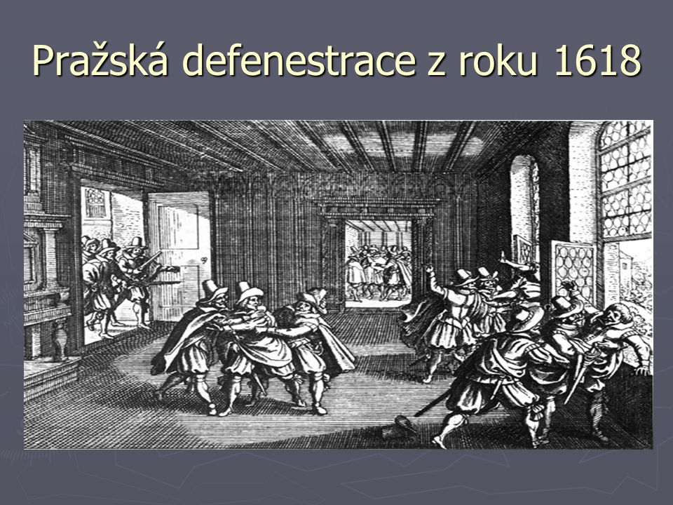 Pražská defenestrace z roku 1618