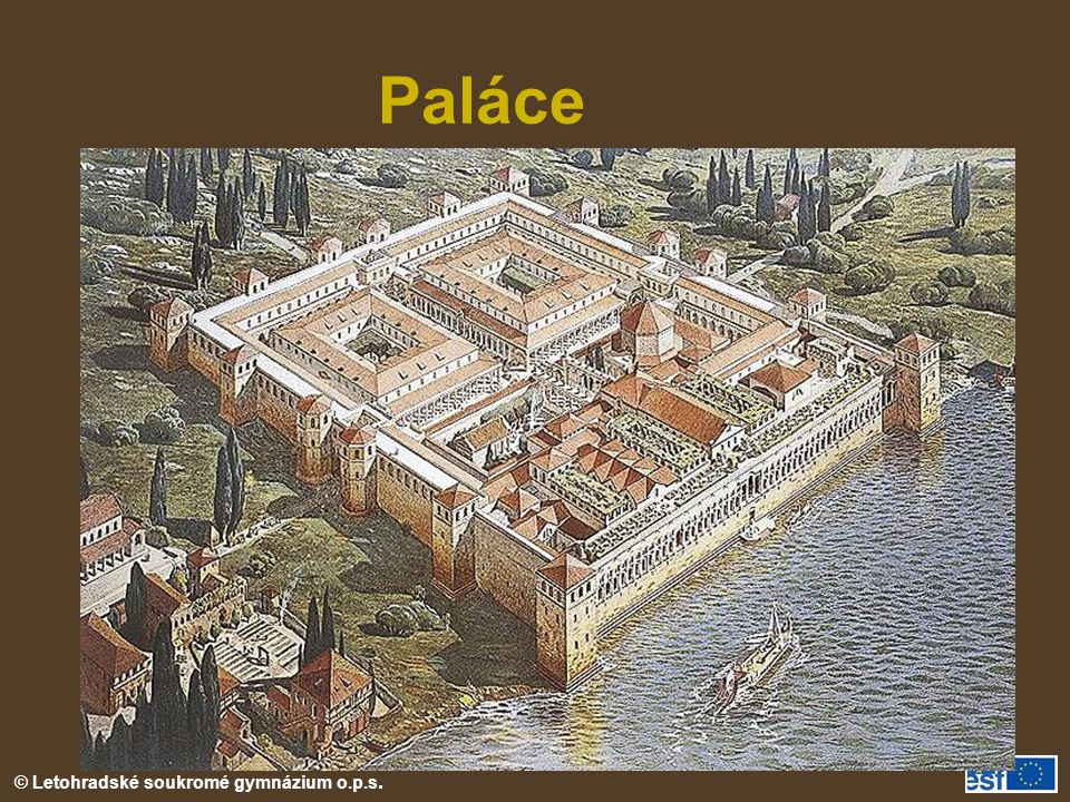 Paláce Diokleciánův palác ve Splitu (rekonstrukce)
