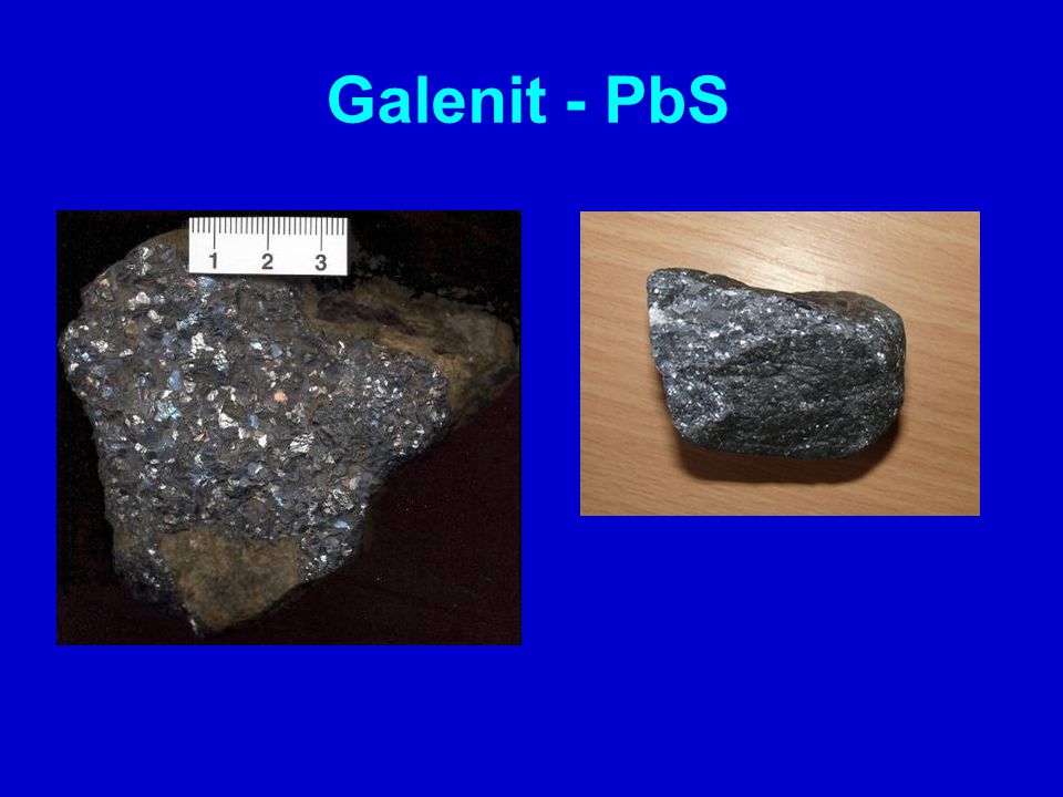 Galenit - PbS