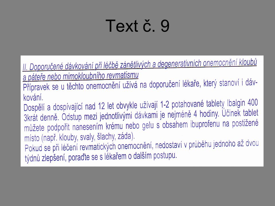 Text č. 9