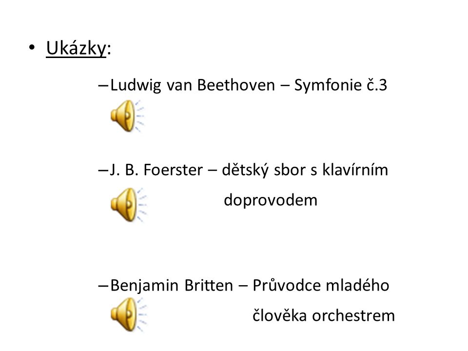 Ukázky: Ludwig van Beethoven – Symfonie č.3