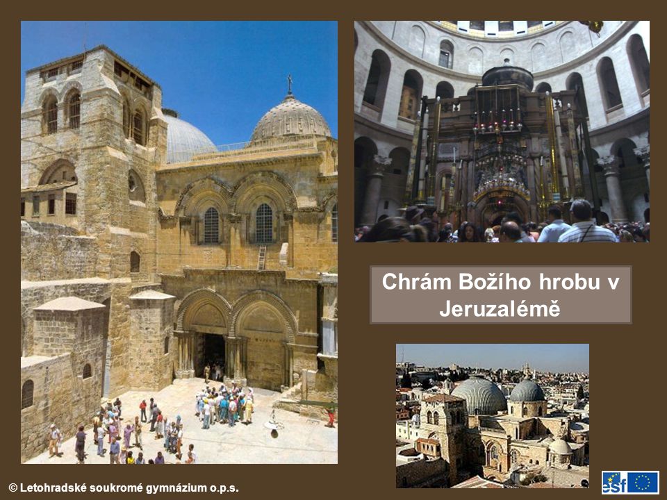 Chrám Božího hrobu v Jeruzalémě