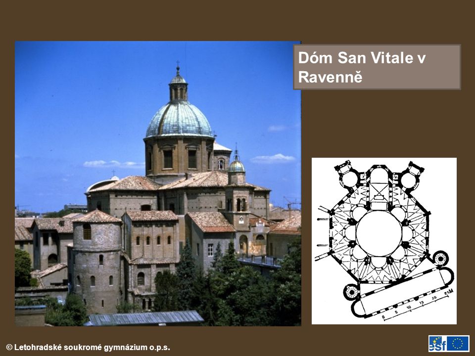 Dóm San Vitale v Ravenně