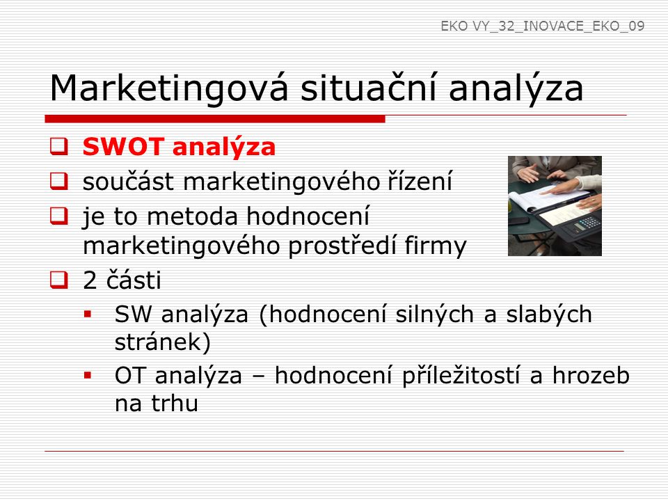 Marketingová situační analýza