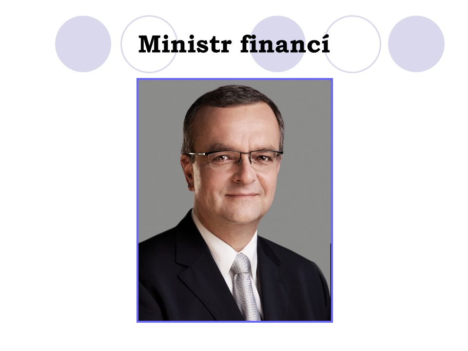 Ministr financí