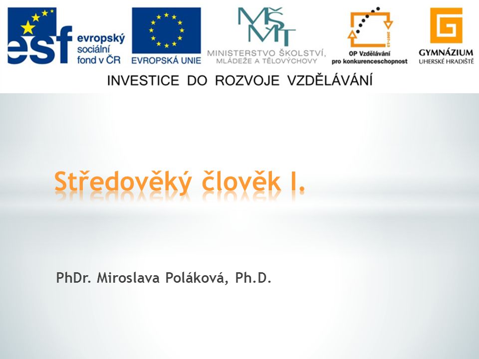 PhDr. Miroslava Poláková, Ph.D.