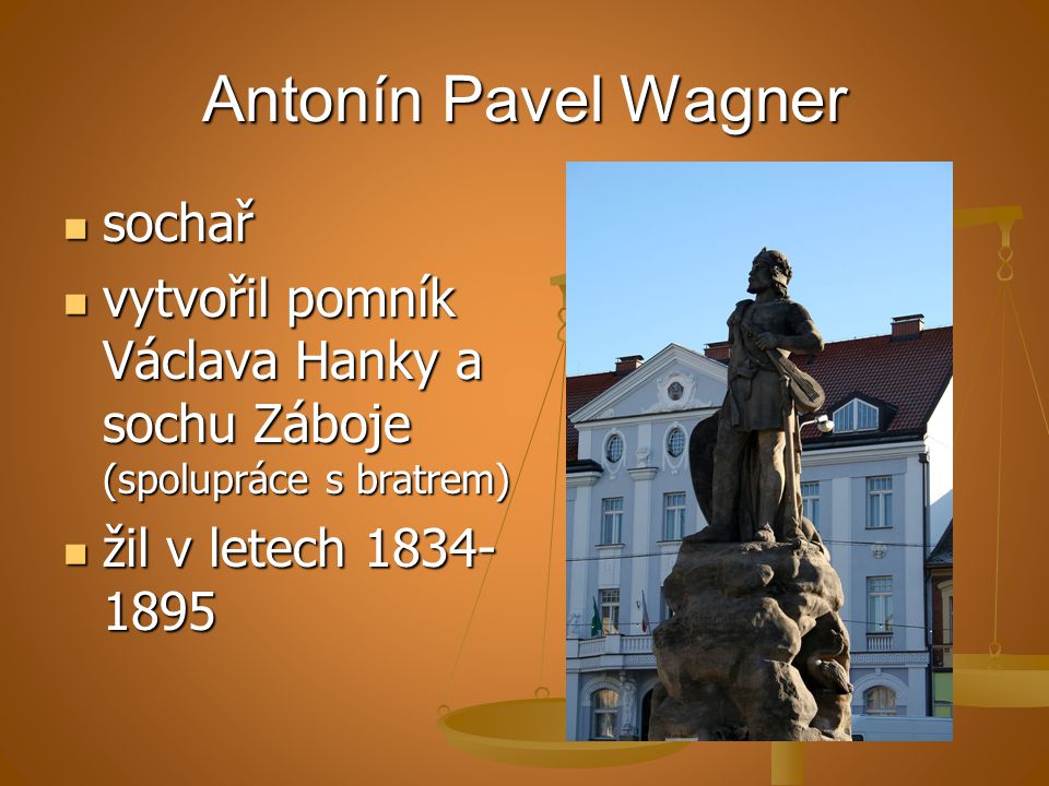 Antonín Pavel Wagner sochař