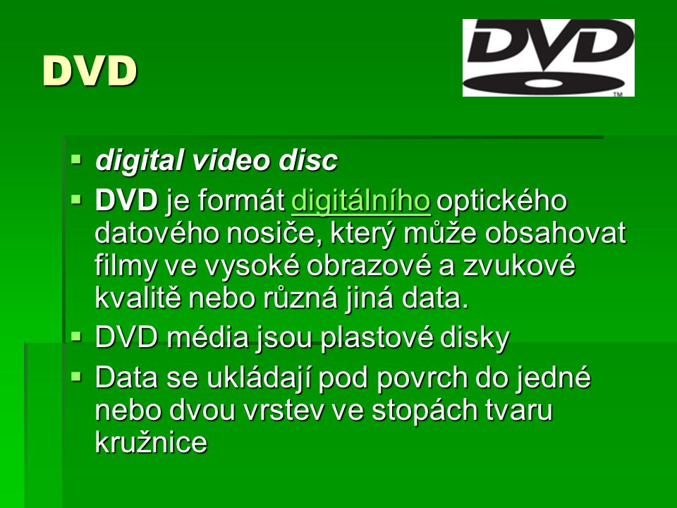 DVD digital video disc.