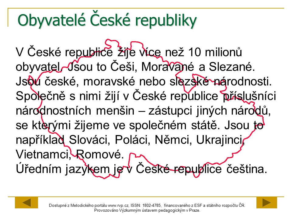 Obyvatelé České republiky