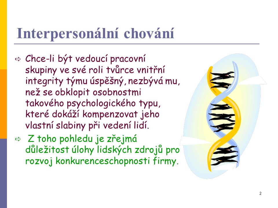 Co znamená interpersonální?