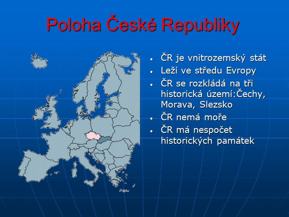 Poloha České Republiky