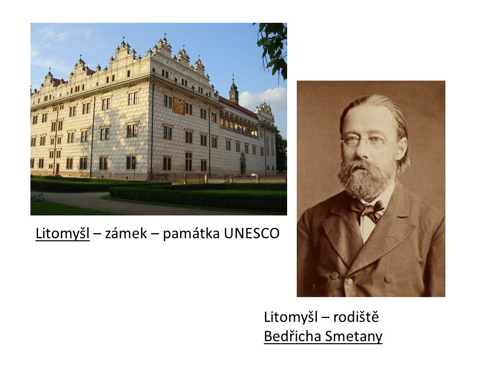 Litomyšl – zámek – památka UNESCO