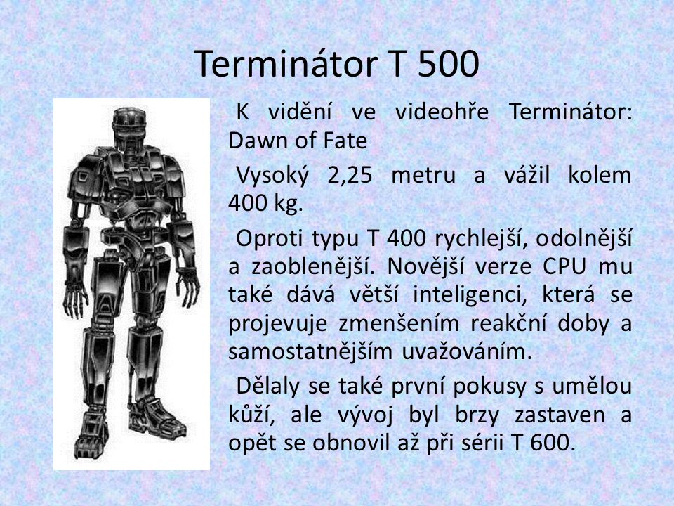 Terminátor T 500