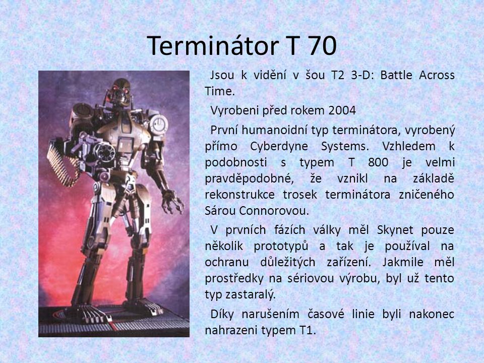 Terminátor T 70