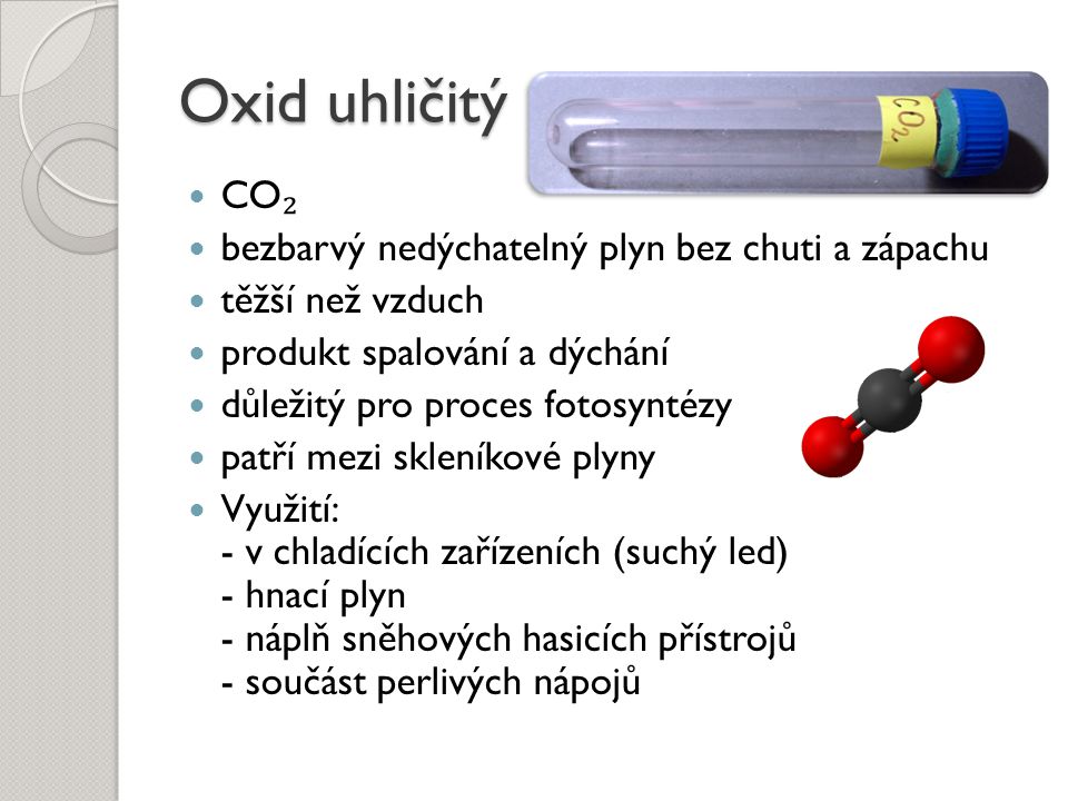 Co patří do oxidů?