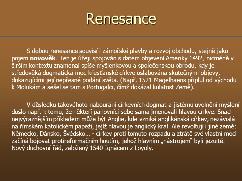 Jak vznikl název renesance?